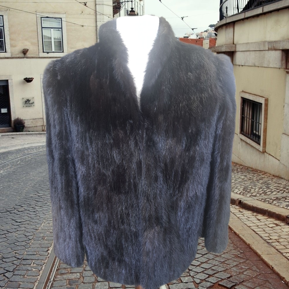 Luxurious Real Mink Fur Jacket